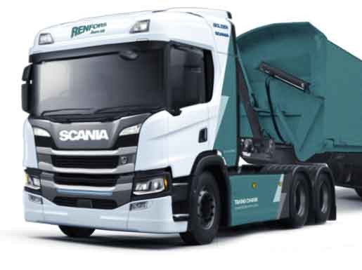 Scania 25P 6x4 trekker 540-700 pk