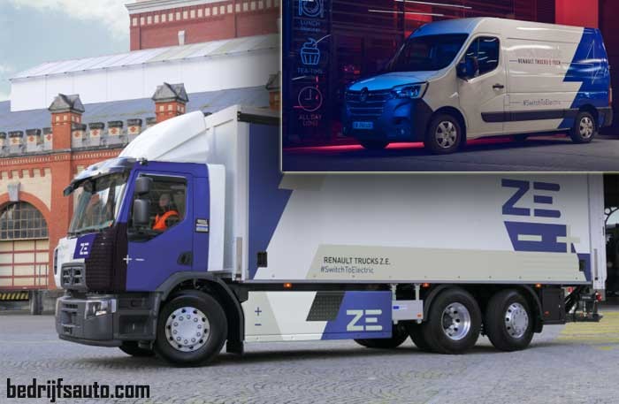 Renault Trucks ondersteunt fleet owners bij elektrificatie van transport — programma E-Tech