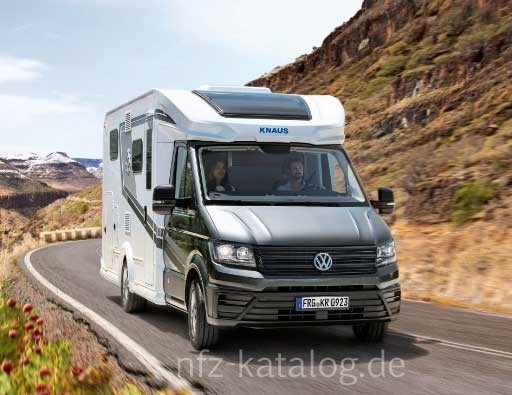 Knaus campers voortaan ook op chassis van Volkswagen Transporter en Volkswagen Crafter