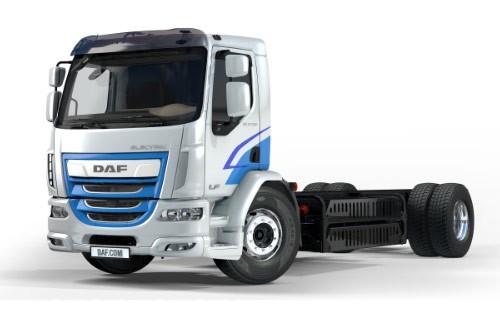 DAF FA LF Electric  elektrisch angetriebenes 4x2-Fahrgestell