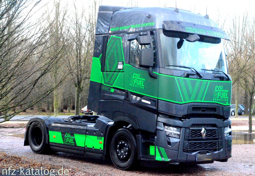 Renault Trucks T High 480 Turbo Compound — luxuriöse 4x2-Sattelzugmaschine mit Kraftstoffsparoptionen