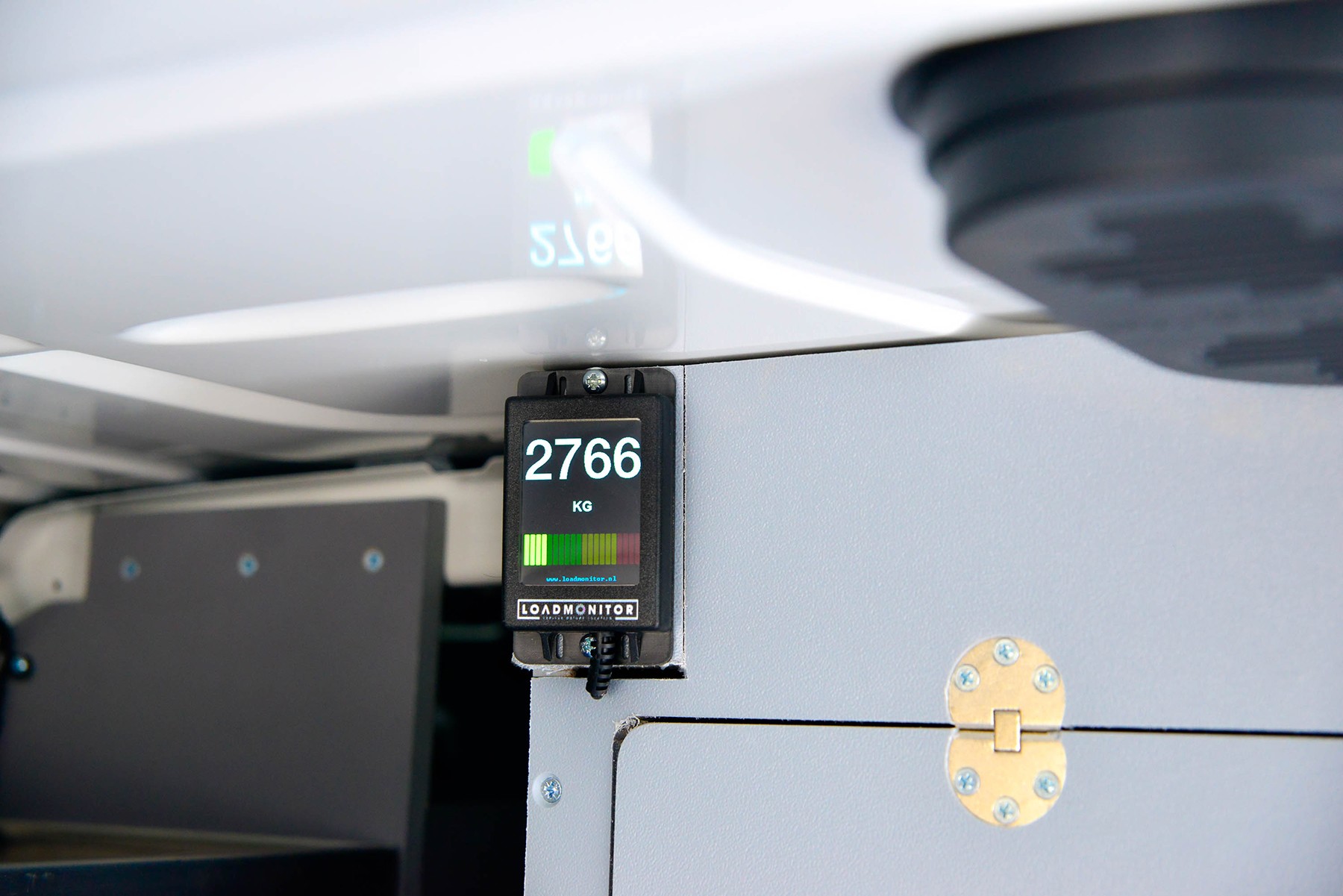 TTd Loadmonitor vehicle weight solution — Slimme weegsysteem voor bestelwagens