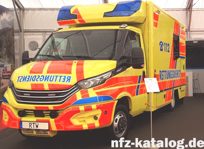 Iveco / Fahrtec Daily — Fahrgestell mit Krankenwagenaufbau