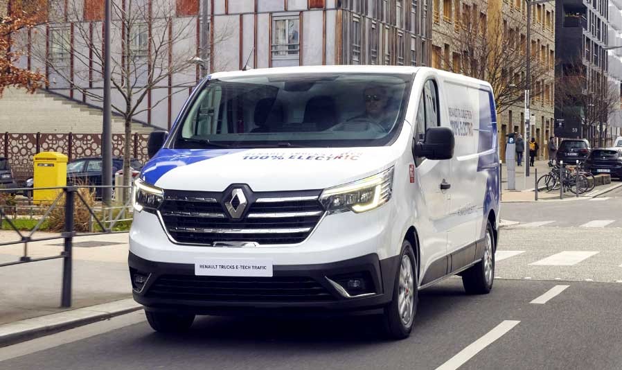 Renault Trucks E-Tech Trafic  elektrisch aangedreven bestelauto