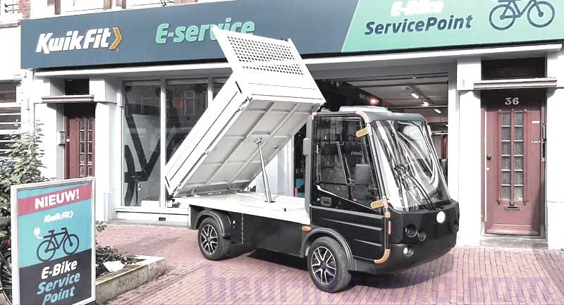 Kwikfit gaat service en onderhoud leveren voor Spijkstaal elektrische bestelwagens