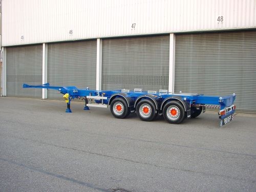 Burg Containerchassis oplegger