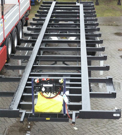 Pacton 3-assig opleggerchassis