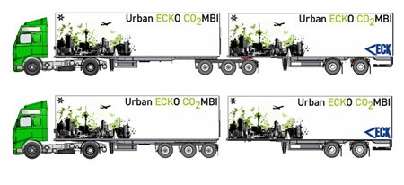 Van Eck Urban ECKO CO2MBI met twee city-opleggers