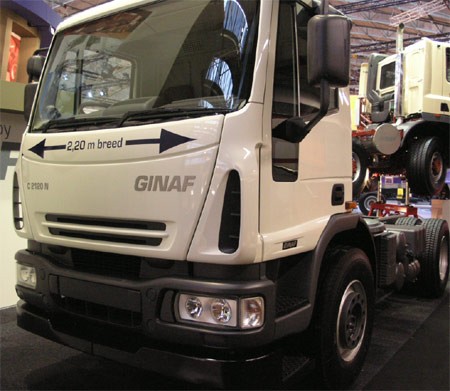 Ginaf C2120 4x2 smalspoorchassis