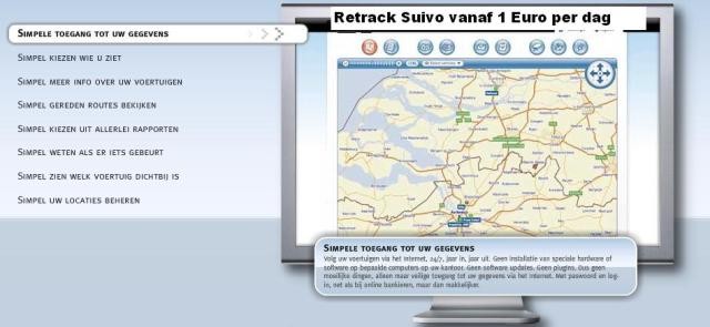 Retrack Suivo Tracking & Trace