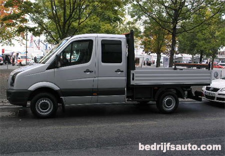 Volkswagen Crafter Chassis Dubbele Cabine WB433 3,5t 80kW