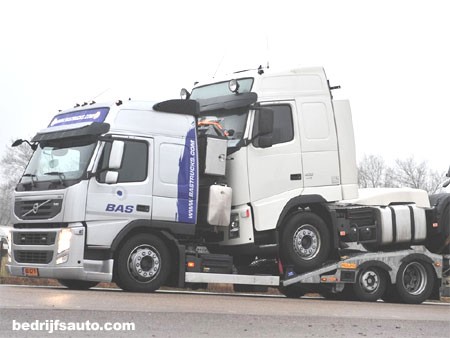 Volvo FM 460 6x2 trucktransporter