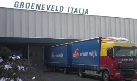 Groeneveld Logistiek vanuit Italie