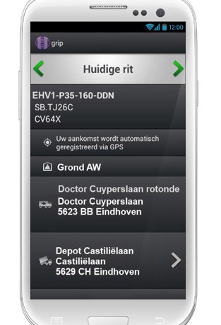 Gemeente Eindhoven registratie van grondtransport met app