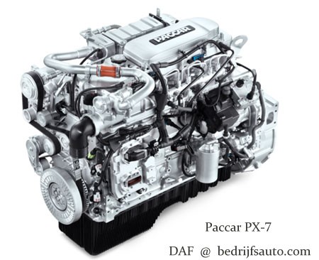 DAF LF  en CF: Paccar PX-5 en PX-7 motoren vernieuwd