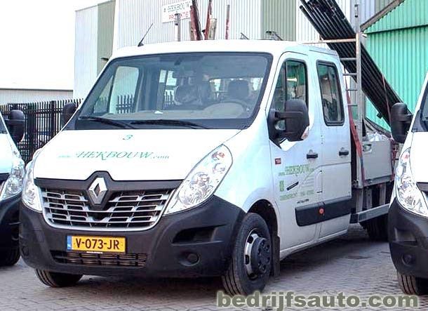 Renault Master Chassis Dubbele Cabine L4 3,5t
