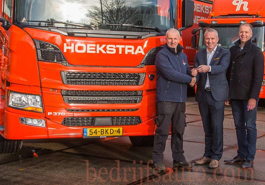Hoekstra Sneek rijdt eerste Scania P New Generation trekker in Nederland