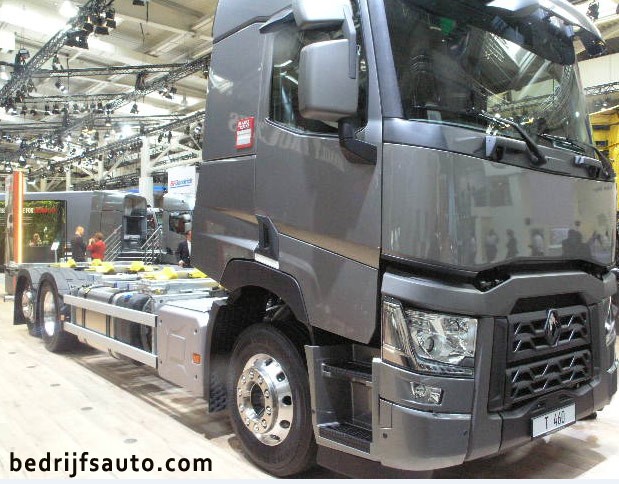Renault Trucks T460 Low 6x2 chassis voor wissellaadbakken