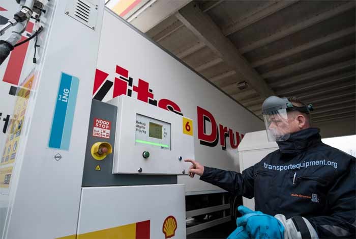 Shell LNG-station in Rotterdamse Waalhaven biedt vanaf nu tanken op twee drukniveaus