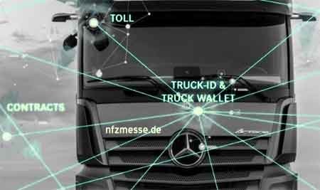 Mercedes-Benz werkt aan Truck Wallet: truck met digitale portemonnee